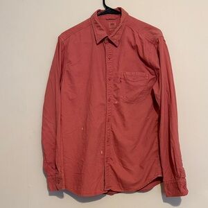 Levi's Casual Red Button-Down Shirt